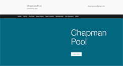 Desktop Screenshot of chapmanpool.net
